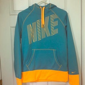 SOLD Teal blue Nike sweatshirt. Like new.